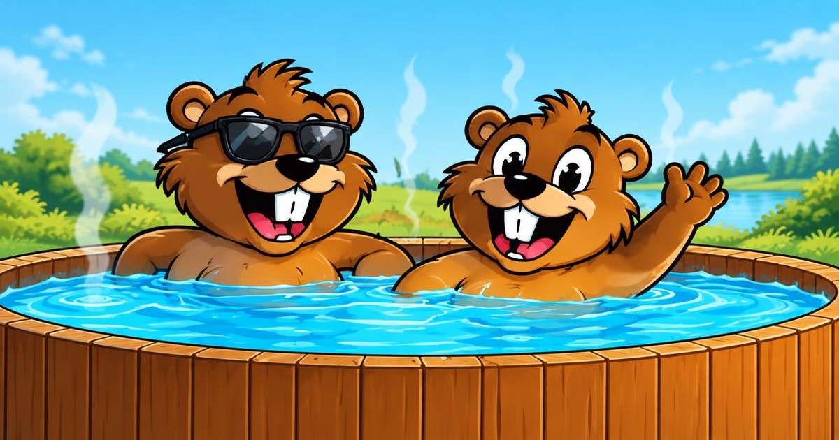 Happy Beavers -majavat paljussa
